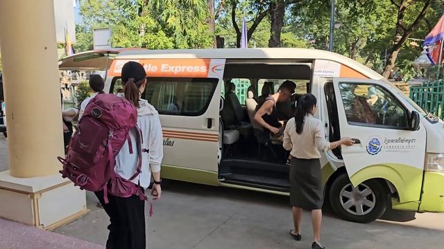 Cambodia Post Airport Shuttle Service departure to and from SAI Airport