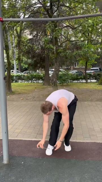 Сальто с турника за одну тренировку