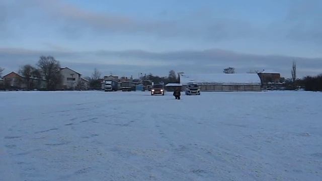 Зима на Басовском автодроме