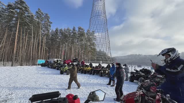 Нижний Новгород. Прогулка до Шуховской башни, Ока. Дзержинск. 2025. ATV52. Pulsar. AODES Mud Pro.