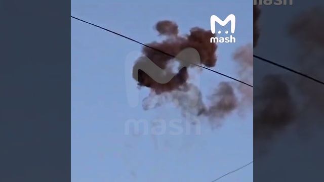 Момент перехвата украинского дрона-камикадзе над Железногорском в Курской области.  Военный Осве...