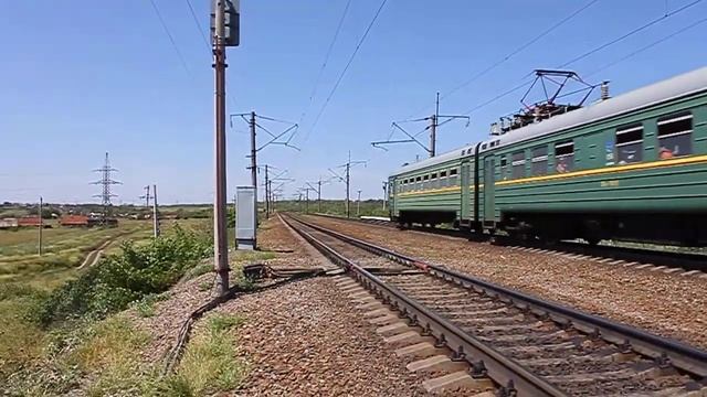 ЭР9П-405/404 прибыл на о.п. 59 км.