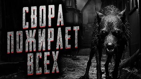 Страшилки на ночь. ЖИТЕЛЕЙ ПОЖИРАЕТ СВОРА! Страшные истории на ночь. Мистика.