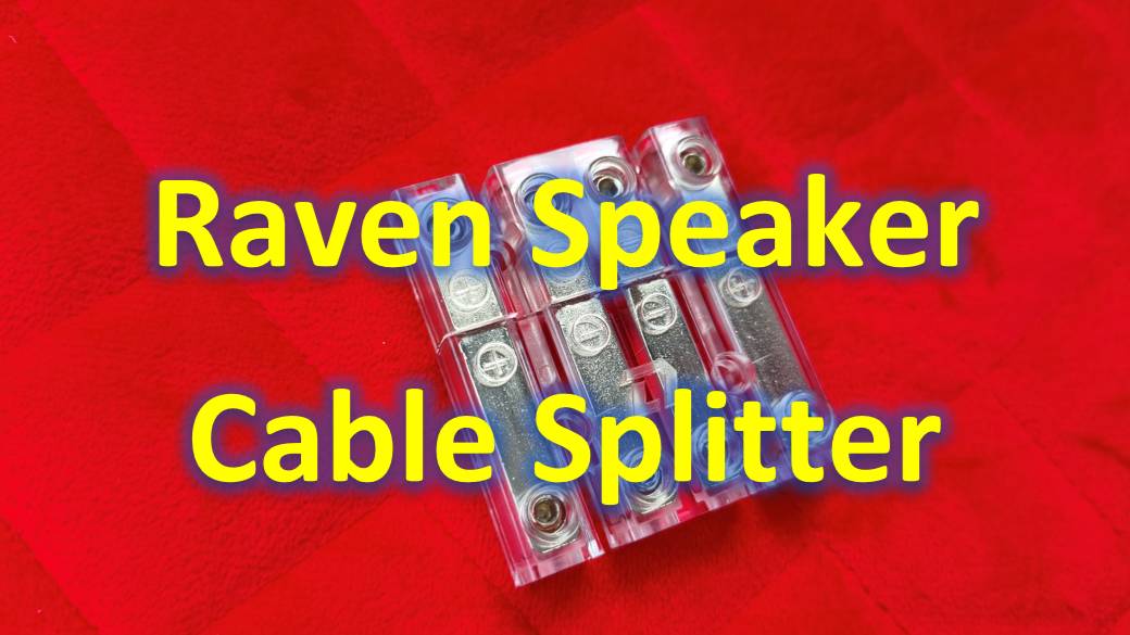 Raven Speaker Cable Splitter