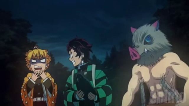 Funny moments of tanjiro, inosuke and zenitsu [( Song Yrn )] edit by Shinto°