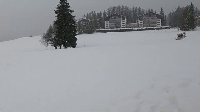 Супер горка в Швейцарии для пончиков.