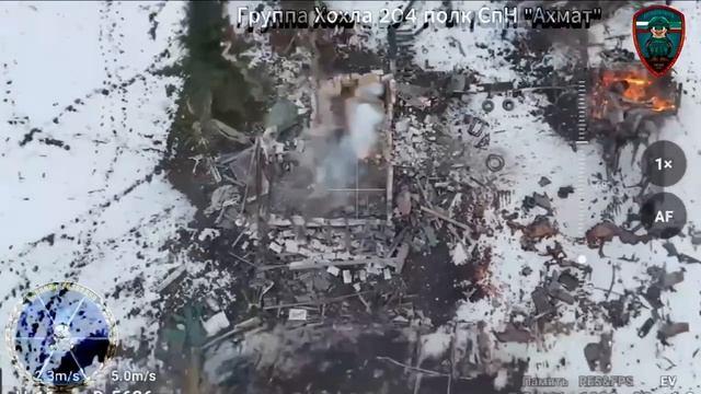 Апти Алаудинов "АХМАТ". Работа операторов БПЛА батальона "Хохла"