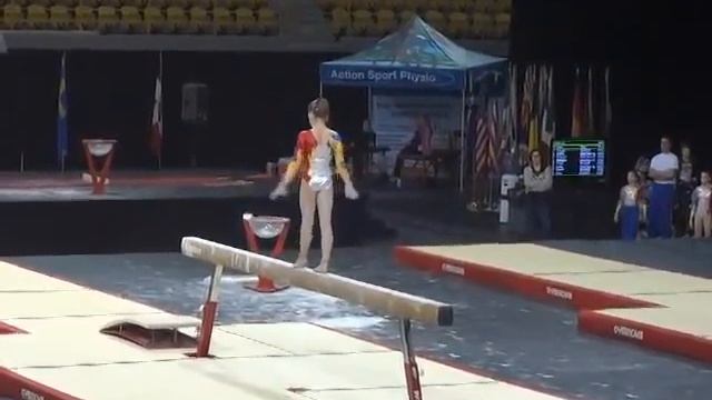 Gymnix 2014 - Stefania Orzu BB quals