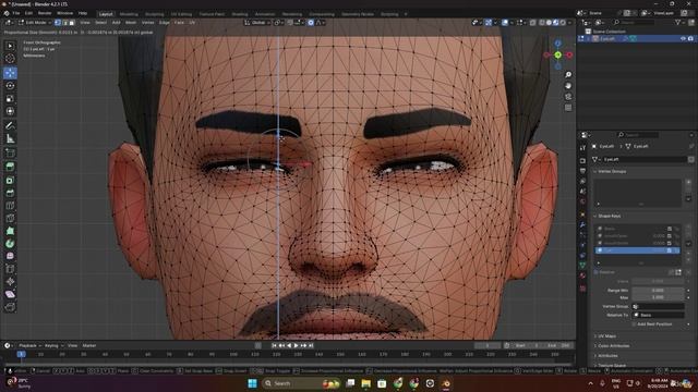 2.3 -Make Eye And Face Morph Target