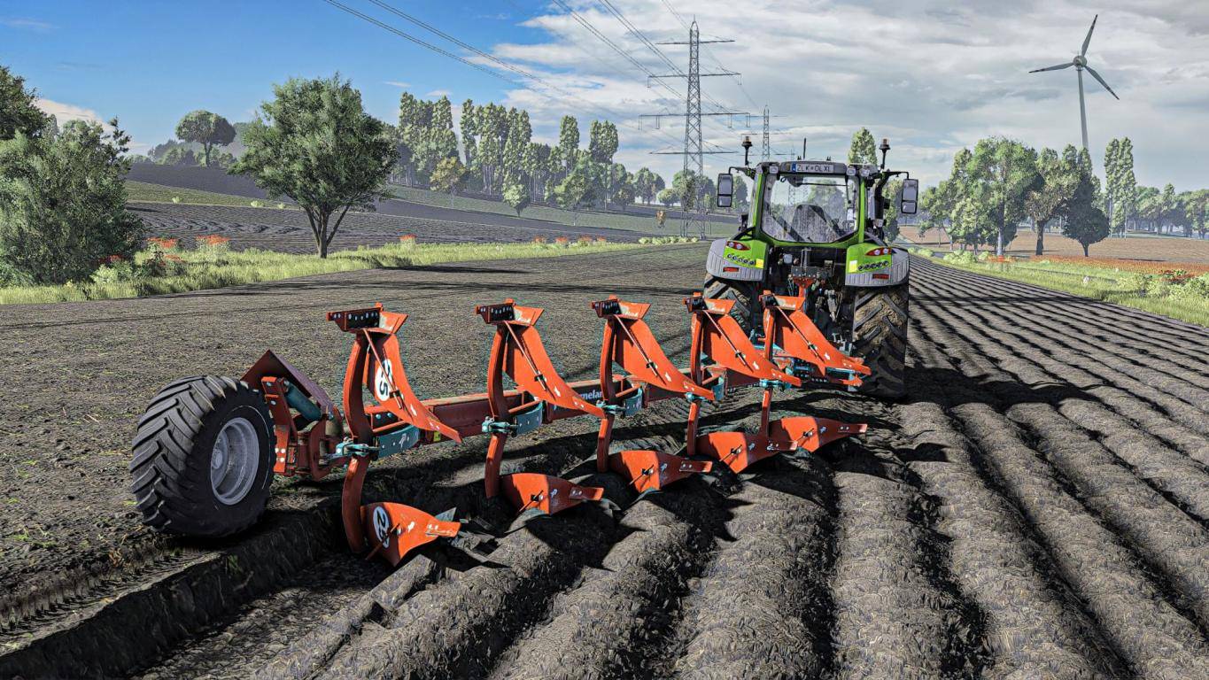 Farming Simulator 25 Посев овса Карта зеленка