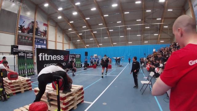 Greenland's Strongest Man 2021 (Sandbag Medley)