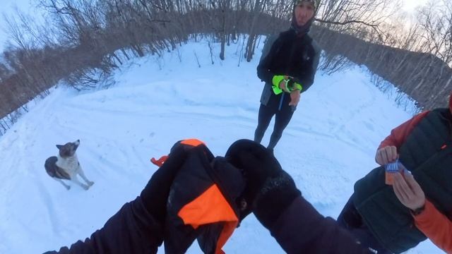Камчатский трейлраннинг. Утренняя пробежка на побережье  Тихого океана
