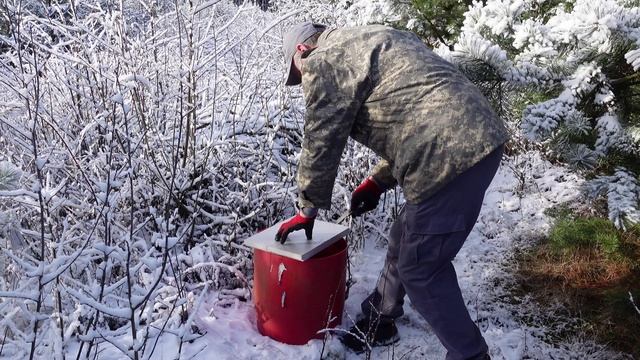 лучшая поилка для пчел на кочевке