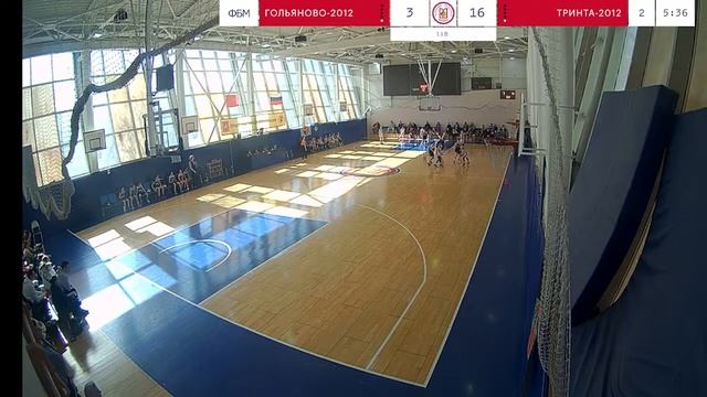первенство Москвы  Гольяново (1) -Тринта  (1)  Д. 2012 18.03.23