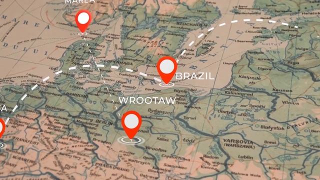 FREE Animated Travel Map Template For Premiere Pro
