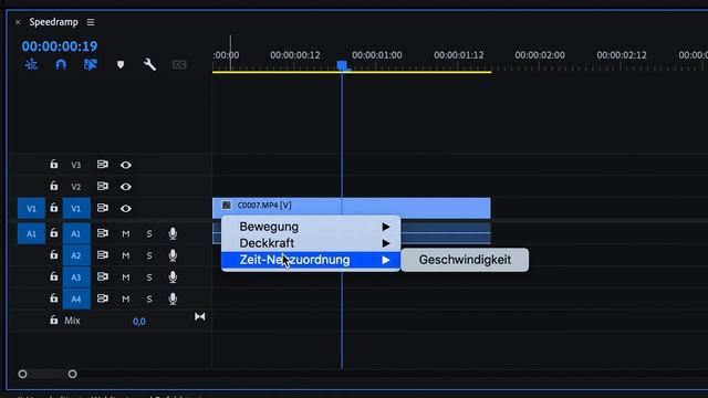 🎥✂️ 3 TIPPS 3 MINUTEN | SPEED RAMP EFFEKT PREMIERE PRO DEUTSCH | Fitchgallery