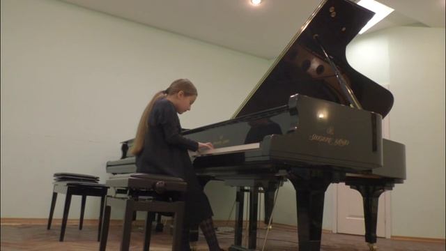 Лиана Берберян И.С.Бах - Прелюдия До мажор из 12 маленьких прелюдий