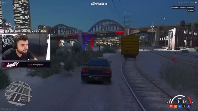 FUGA DA PRISÃO E FUGA DE TODAS AS POLÍCIAS DO COMPLEXO no GTA RP! (LUQUET4)