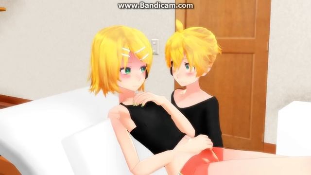When Rin Bite Len and Len Bite Rin [MMD][Meme][HD]