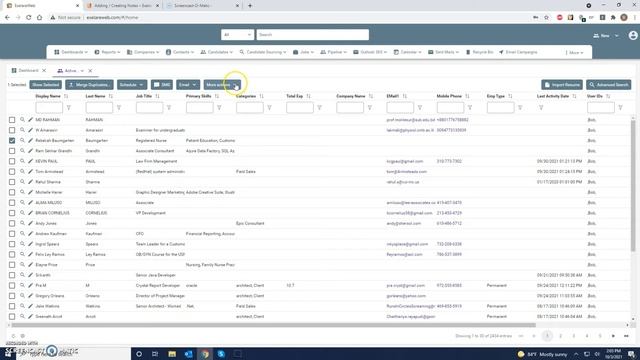 Adding a Note in Exelare for Web