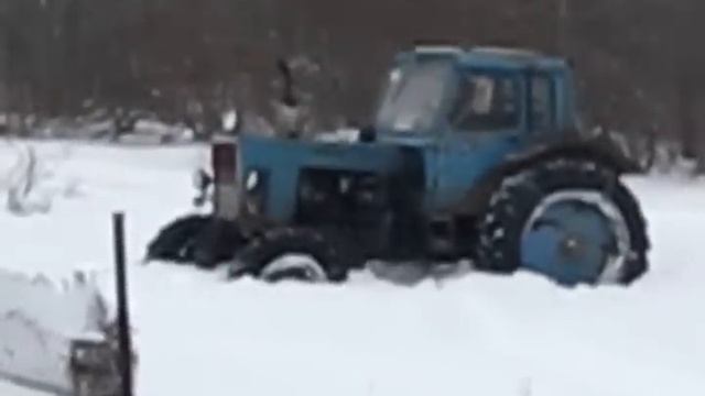 МТЗ 82 испытание поменяного двигателя