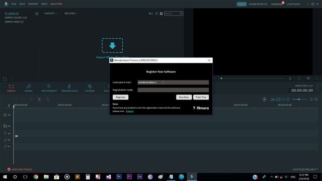 HOW TO GET FILMORA WONDERSHARE 8.2.1 2018 FULL VERSION FOR FREE !!