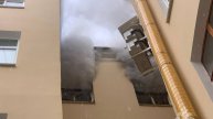 В центре Петербурга загорелась четырехкомнатная квартира