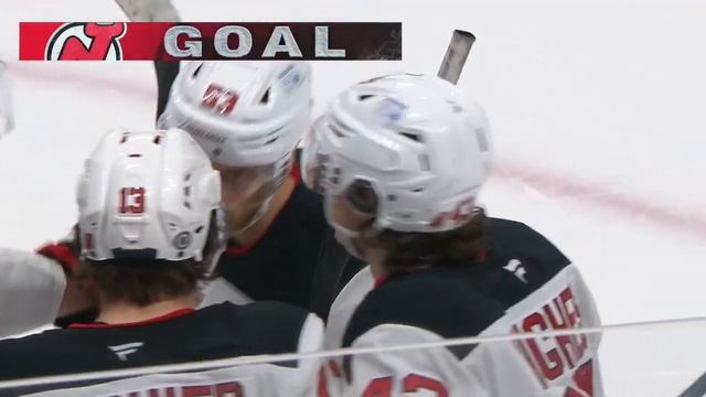 Devils' Timo Meier And Nico Hischier Strike One Minute Apart On The Power-Play