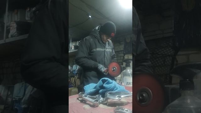 полировка алюминия. 1-й номер