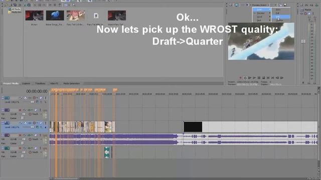 Sony Vegas Pro 10 lag problem