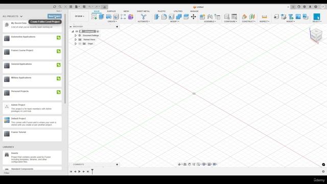 5 - Create your First Project
