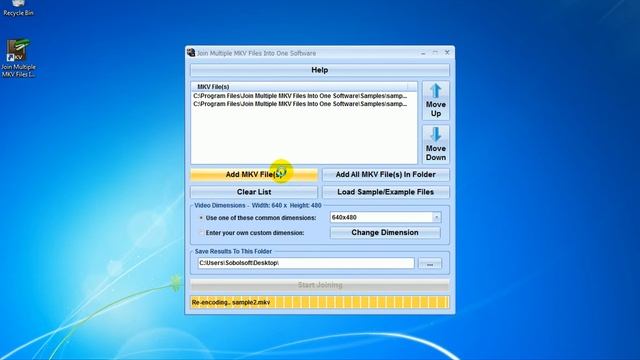 How To Use Join Multiple MKV Files Into One Software