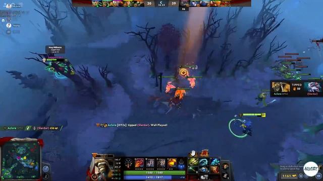 DOTA 2 ARCHON PLAYS IN LOW PRIORITY "BEBAN"