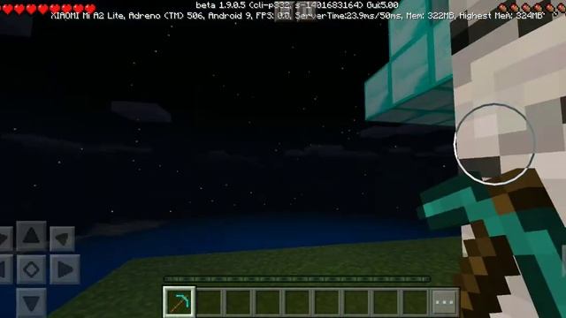 Нубик воздушный замок выживает Майнкрафте видео 0