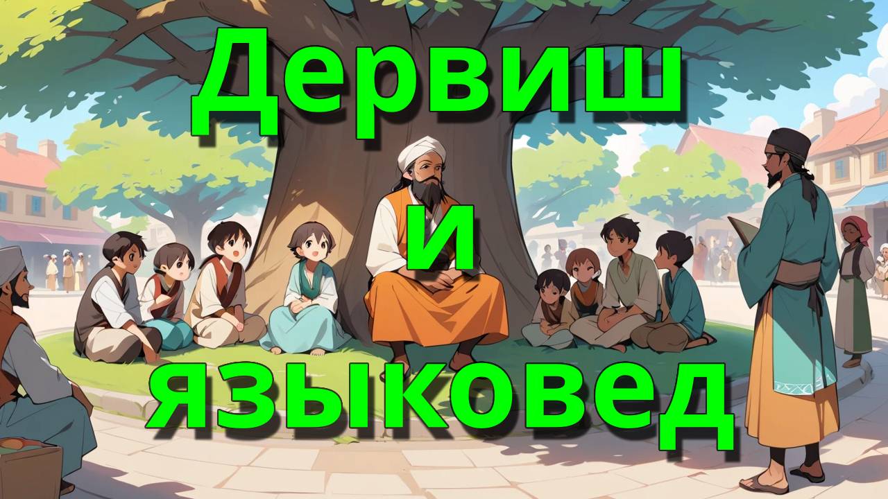 Дервиш и языковед битва за смысл, притча