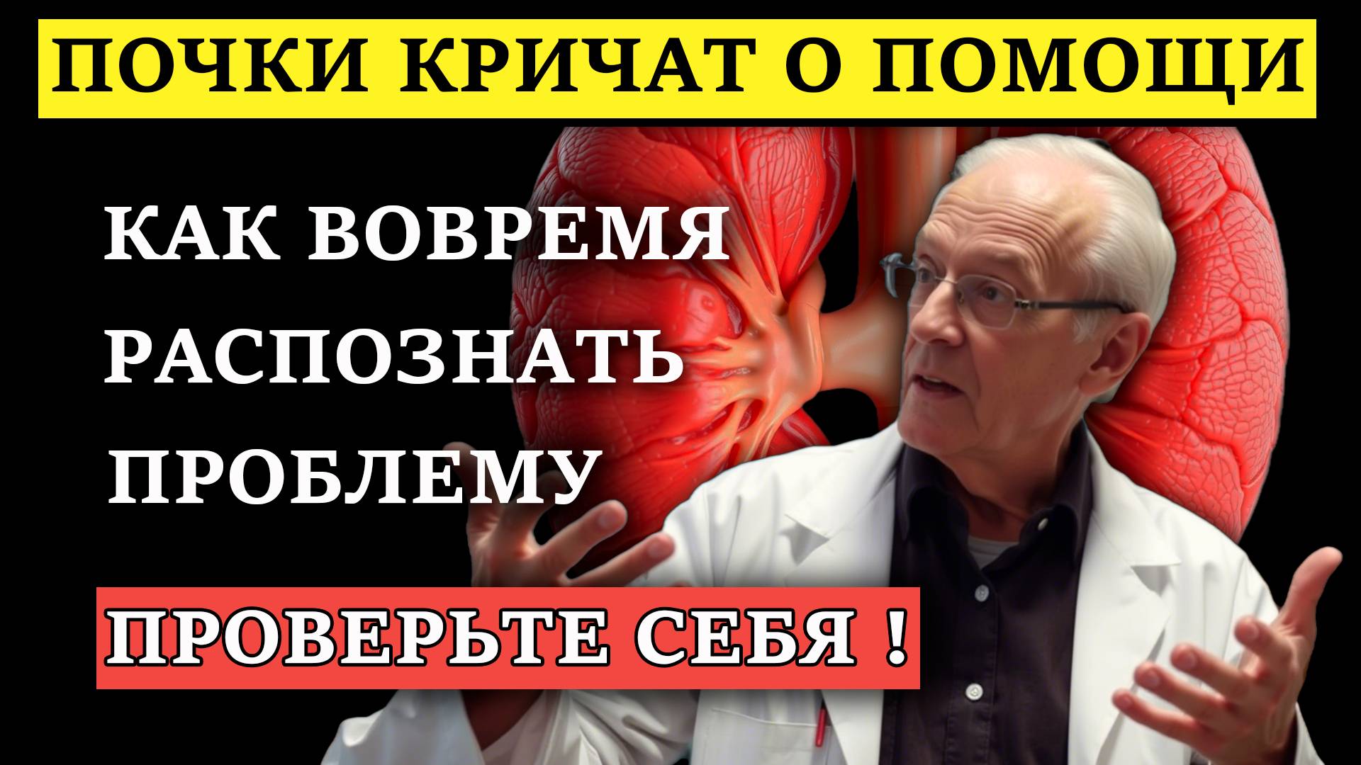 Как почки сигналят о проблемах? 10 симптомов, которые нельзя пропустить!