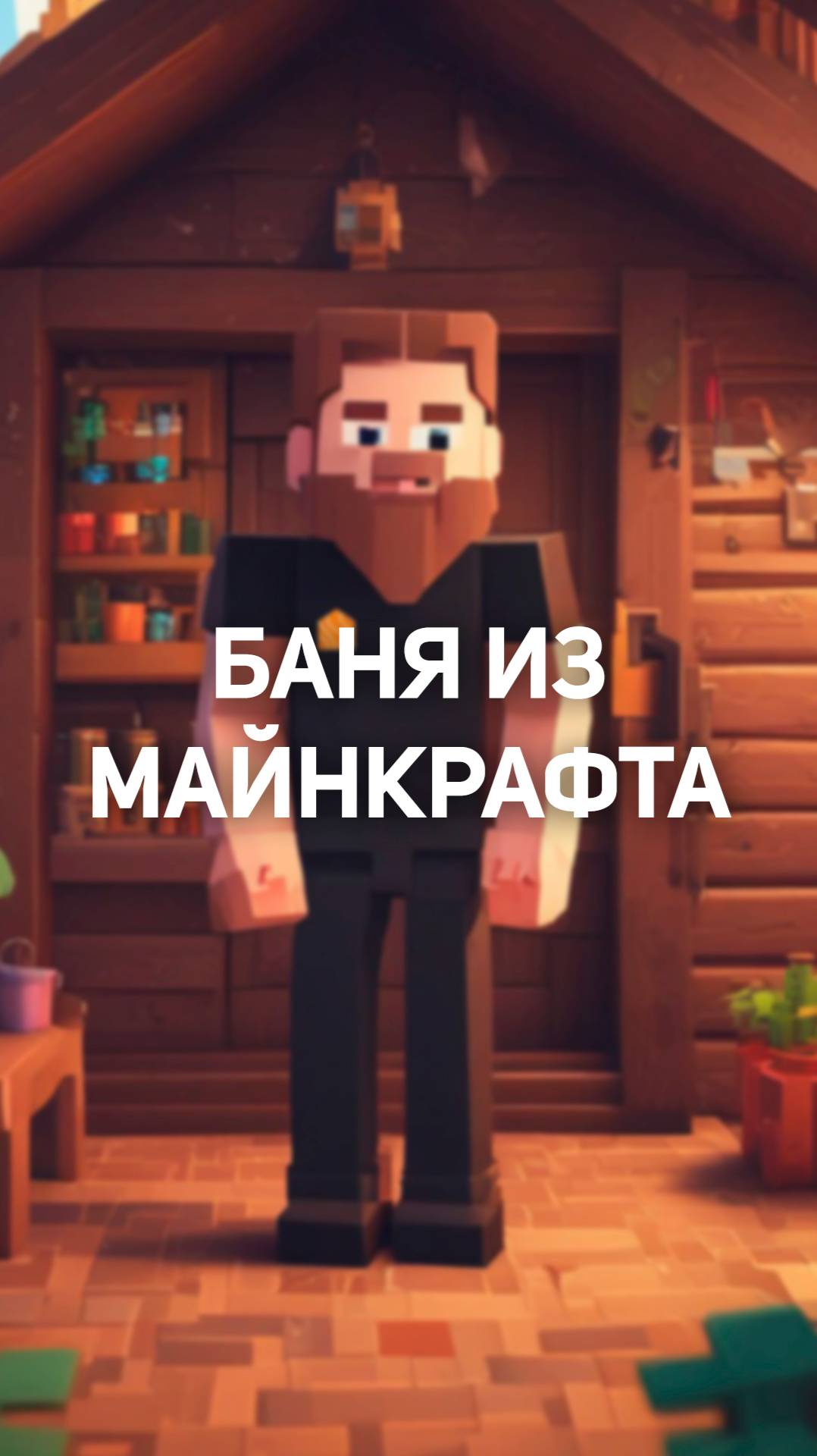 Баня в Minecraft – насколько она правильная?