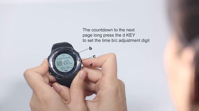 Cubot F1 smart watch operation video
