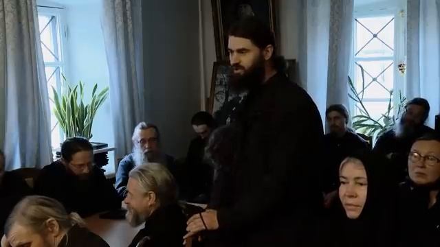 О молитве Иисусовой. Беседа с братией монастыря Оптина пустынь 2013 год.mp4