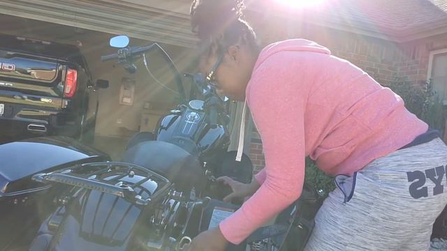 How to install Khrome Werks 4.50 inch HP Plus Slip On Mufflers- Harley Davidson Touring - Tracer Ti