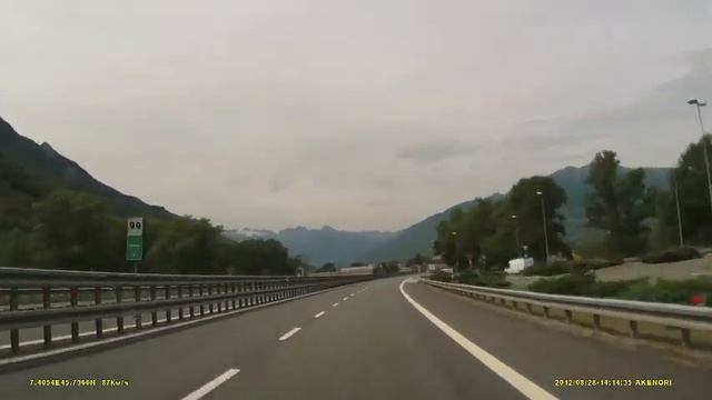 44. Милан - Mont-Blanc.