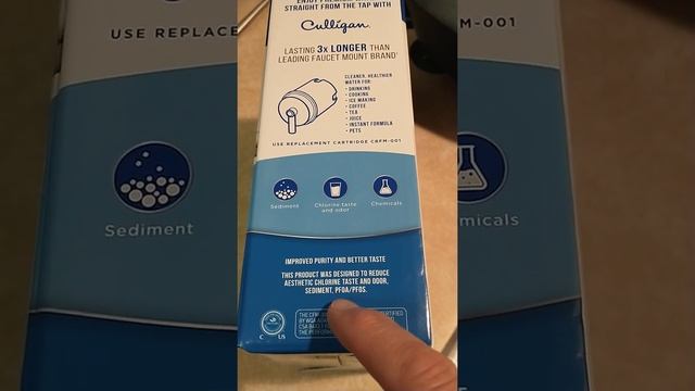Culligan Premium Faucet Filter review - CFM-300CR