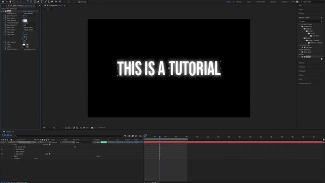 How to Make a Wiggle Text Animation in After Effects