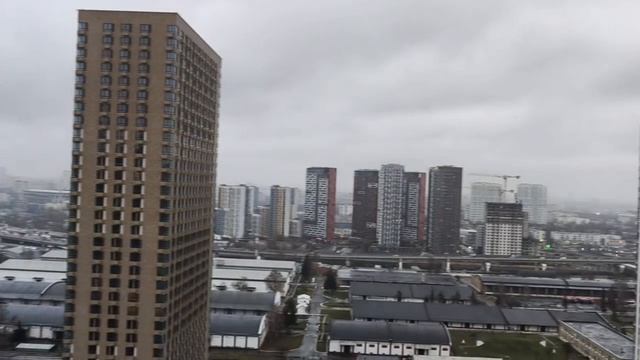 Москва с крыши