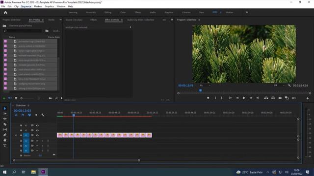 Buat Slideshow  Foto Sederhana dengan Cepat - Premiere Pro