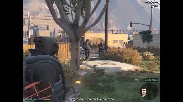 GTA5 миссия ограбление в Палето
