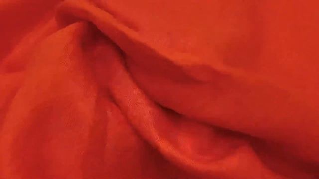Лен костюмный с эффектом мятости цв.Насыщенный оранжевый, ш.1.45м, лен-100%, 190гр/м.кв АРТ 19732