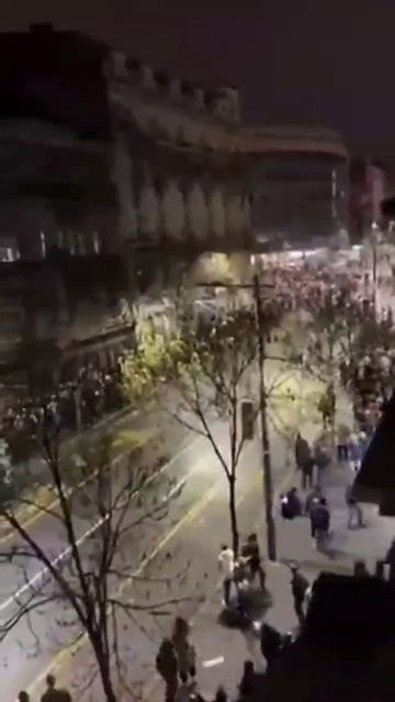 В Сербии против протестующих применили звуковое оружие