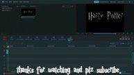 How do make Harry potter title effect in filmora 7