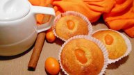 Ароматные кексы с кумкватом